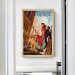 retro poster italien