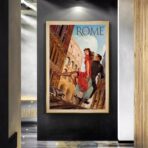 retro poster italien