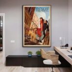 retro poster italien