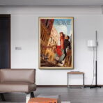 retro poster italien