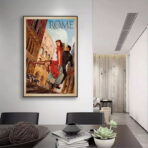 retro poster italien
