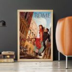 retro poster italien