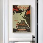 retro moulin rouge poster 1