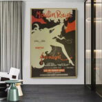 retro moulin rouge poster 1
