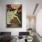 retro moulin rouge poster 1