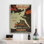 retro moulin rouge poster 1