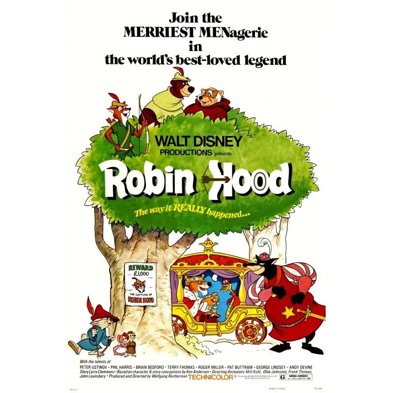 poster robin hood disney 1 poster robin hood disney 1