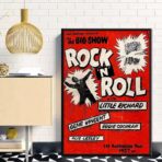 vintage rock n roll poster 1