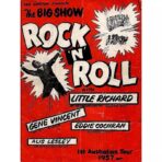 vintage rock n roll poster 1