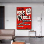 vintage rock n roll poster 1