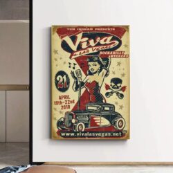poster rockabilly vintage 1