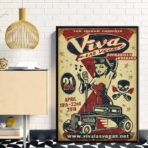 poster rockabilly vintage 1