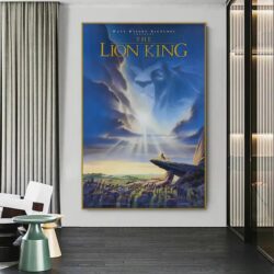 konig der lowen disney poster