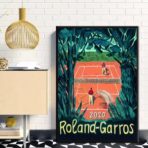 vintage roland garros poster 2