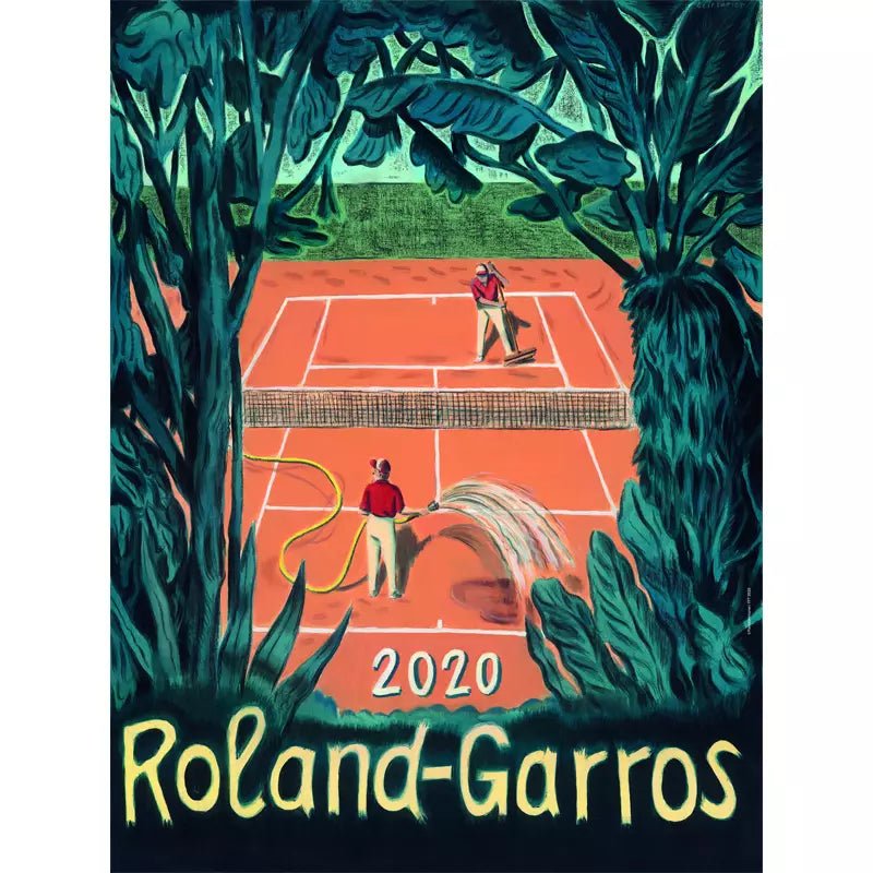 vintage roland garros poster 2