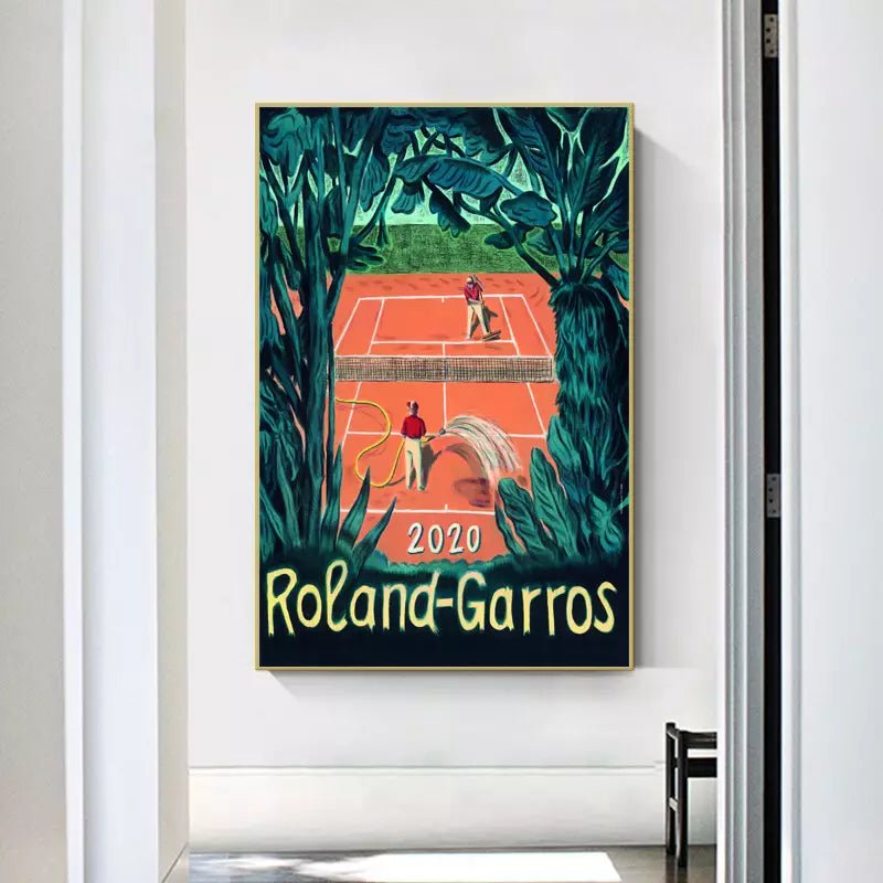 vintage roland garros poster 2