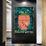 vintage roland garros poster 2