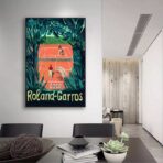 vintage roland garros poster 2
