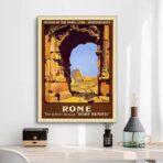 vintage rom poster