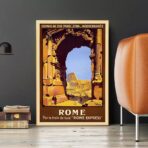 vintage rom poster