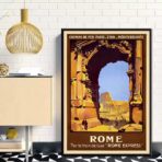 vintage rom poster