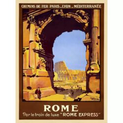 vintage rom poster