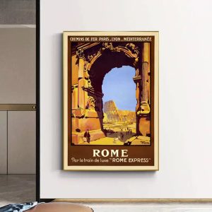 vintage rom poster