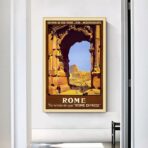 vintage rom poster