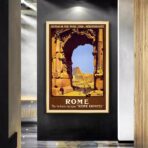vintage rom poster