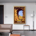 vintage rom poster