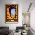 vintage rom poster