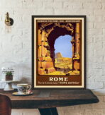 vintage rom poster