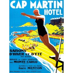 poster roquebrune cap martin 1