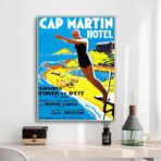 poster roquebrune cap martin 1