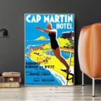 poster roquebrune cap martin 1