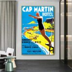 poster roquebrune cap martin 1