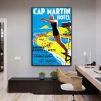 poster roquebrune cap martin 1