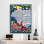 poster route des alpes 1