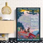 poster route des alpes 1