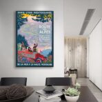 poster route des alpes 1