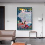 poster route des alpes 1