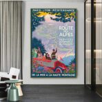 poster route des alpes 1