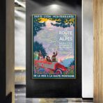 poster route des alpes 1