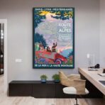 poster route des alpes 1
