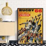 vintage rugby poster 2