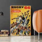 vintage rugby poster 2