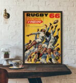 vintage rugby poster 2