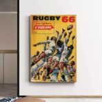 vintage rugby poster 2