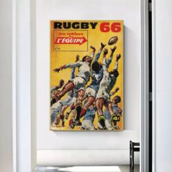 vintage rugby poster 2