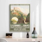 poster saint gervais les bains 1
